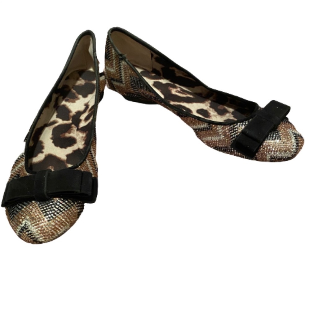 Jessica Simpson zig zag sparkle women’s flats size 9
